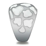 TK217 - High polished (no plating) Stainless Steel Ring with No Stone - Alamode - Flyclothing LLC