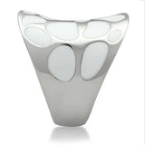 TK224 - High polished (no plating) Stainless Steel Ring with No Stone - Alamode - Flyclothing LLC