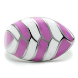 TK226 - High polished (no plating) Stainless Steel Ring with No Stone - Alamode - Flyclothing LLC