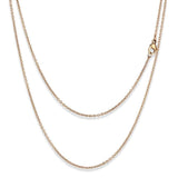 TK2423R - IP Rose Gold(Ion Plating) Stainless Steel Chain with No Stone - Alamode - Flyclothing LLC