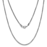 TK2424 - High polished (no plating) Stainless Steel Chain with No Stone - Alamode - Flyclothing LLC