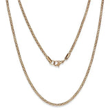 TK2424R - IP Rose Gold(Ion Plating) Stainless Steel Chain with No Stone - Alamode - Flyclothing LLC