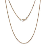 TK2426R - IP Rose Gold(Ion Plating) Stainless Steel Chain with No Stone - Alamode - Flyclothing LLC