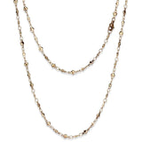 TK2427R - IP Rose Gold(Ion Plating) Stainless Steel Chain with No Stone - Alamode - Flyclothing LLC