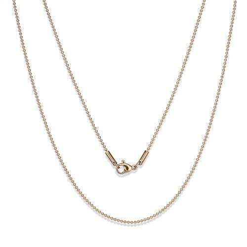 TK2431R - IP Rose Gold(Ion Plating) Stainless Steel Chain with No Stone - Alamode - Flyclothing LLC