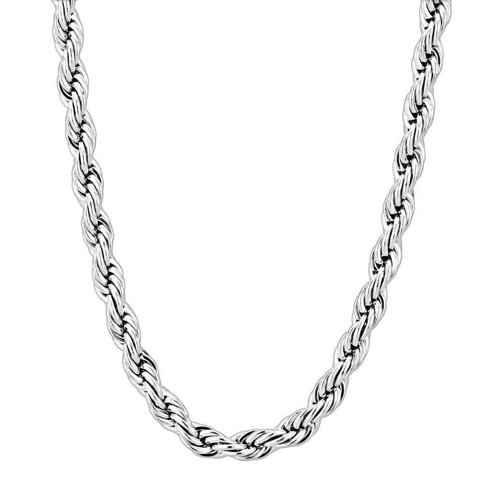 TK2433 - High polished (no plating) Stainless Steel Chain with No Stone - Alamode - Flyclothing LLC