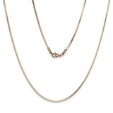 TK2435R - IP Rose Gold(Ion Plating) Stainless Steel Chain with No Stone - Alamode - Flyclothing LLC