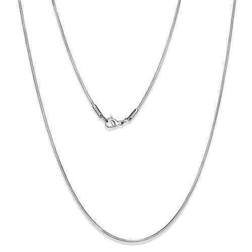 TK2436 - High polished (no plating) Stainless Steel Chain with No Stone - Alamode - Flyclothing LLC