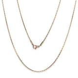 TK2437R - IP Rose Gold(Ion Plating) Stainless Steel Chain with No Stone - Alamode - Flyclothing LLC