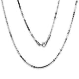 TK2440 - High polished (no plating) Stainless Steel Chain with No Stone - Alamode - Flyclothing LLC