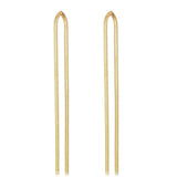 TK3532 - IP Rose Gold(Ion Plating) Stainless Steel Earrings with No Stone - Alamode - Flyclothing LLC