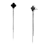 TK3611 - No Plating Stainless Steel Earrings with No Stone - Alamode - Flyclothing LLC