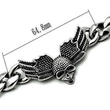 TK434 - High polished (no plating) Stainless Steel Bracelet with No Stone - Alamode - Flyclothing LLC