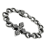 TK439 - High polished (no plating) Stainless Steel Bracelet with No Stone - Alamode - Flyclothing LLC