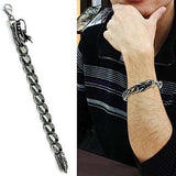TK441 - High polished (no plating) Stainless Steel Bracelet with No Stone - Alamode - Flyclothing LLC