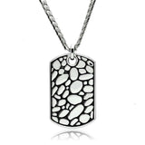 TK556 - High polished (no plating) Stainless Steel Necklace with No Stone - Alamode - Flyclothing LLC