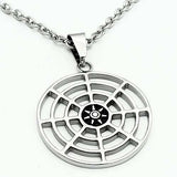TK563 - High polished (no plating) Stainless Steel Necklace with No Stone - Alamode - Flyclothing LLC