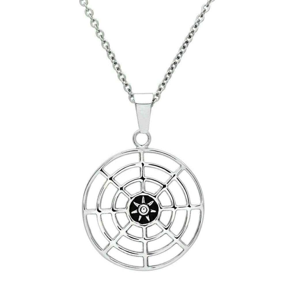 TK563 - High polished (no plating) Stainless Steel Necklace with No Stone - Alamode - Flyclothing LLC
