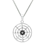TK563 - High polished (no plating) Stainless Steel Necklace with No Stone - Alamode - Flyclothing LLC