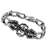 TK567 - High polished (no plating) Stainless Steel Bracelet with No Stone - Alamode - Flyclothing LLC