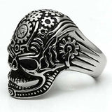 TK580 - High polished (no plating) Stainless Steel Ring with No Stone - Alamode - Flyclothing LLC