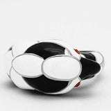 TK806 - High polished (no plating) Stainless Steel Ring with Top Grade Crystal in Orange - Alamode - Flyclothing LLC