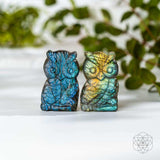 Token of Wisdom - Labradorite Owl Talisman - Conscious Items - Flyclothing LLC