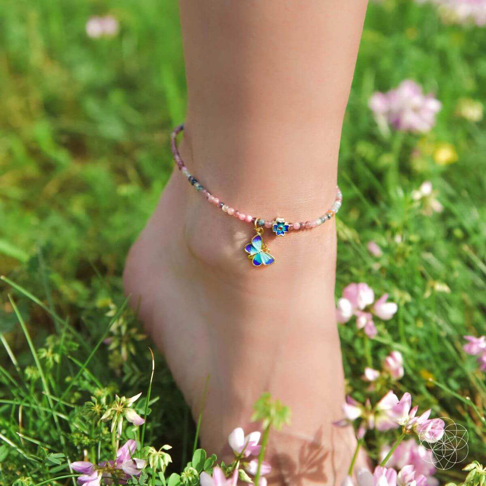 Tourmaline Anklet of Hope - Conscious Items - Flyclothing LLC