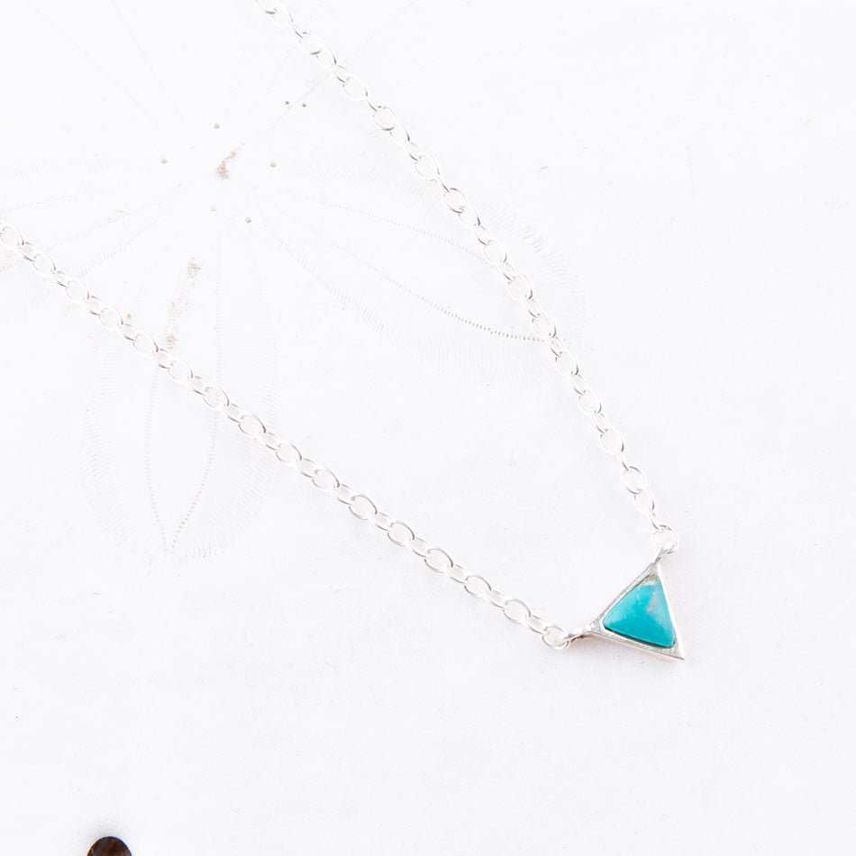 Trident Turquoise and Sterling Silver Necklace - Barse Jewelry - Flyclothing LLC