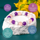 Trinity Bracelet of Stress Resilience - Conscious Items - Flyclothing LLC