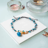 Triple Crystal Anklet of Positivity - Conscious Items - Flyclothing LLC