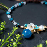 Triple Crystal Anklet of Positivity - Conscious Items - Flyclothing LLC