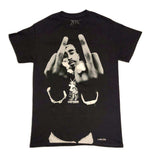 Tupac Middle Fingers T-Shirt - Tupac - Flyclothing LLC