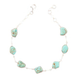 Turquoise and Sterling Silver Line Bracelet - Barse Jewelry - Flyclothing LLC