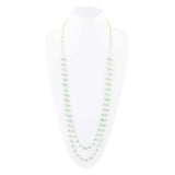 Two Row Green Aventurine Necklace - Barse Jewelry - Flyclothing LLC