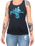 Black Market Art Company Undying Love Women's Racer Back Tank Top - Black Market Art Company - Flyclothing LLC