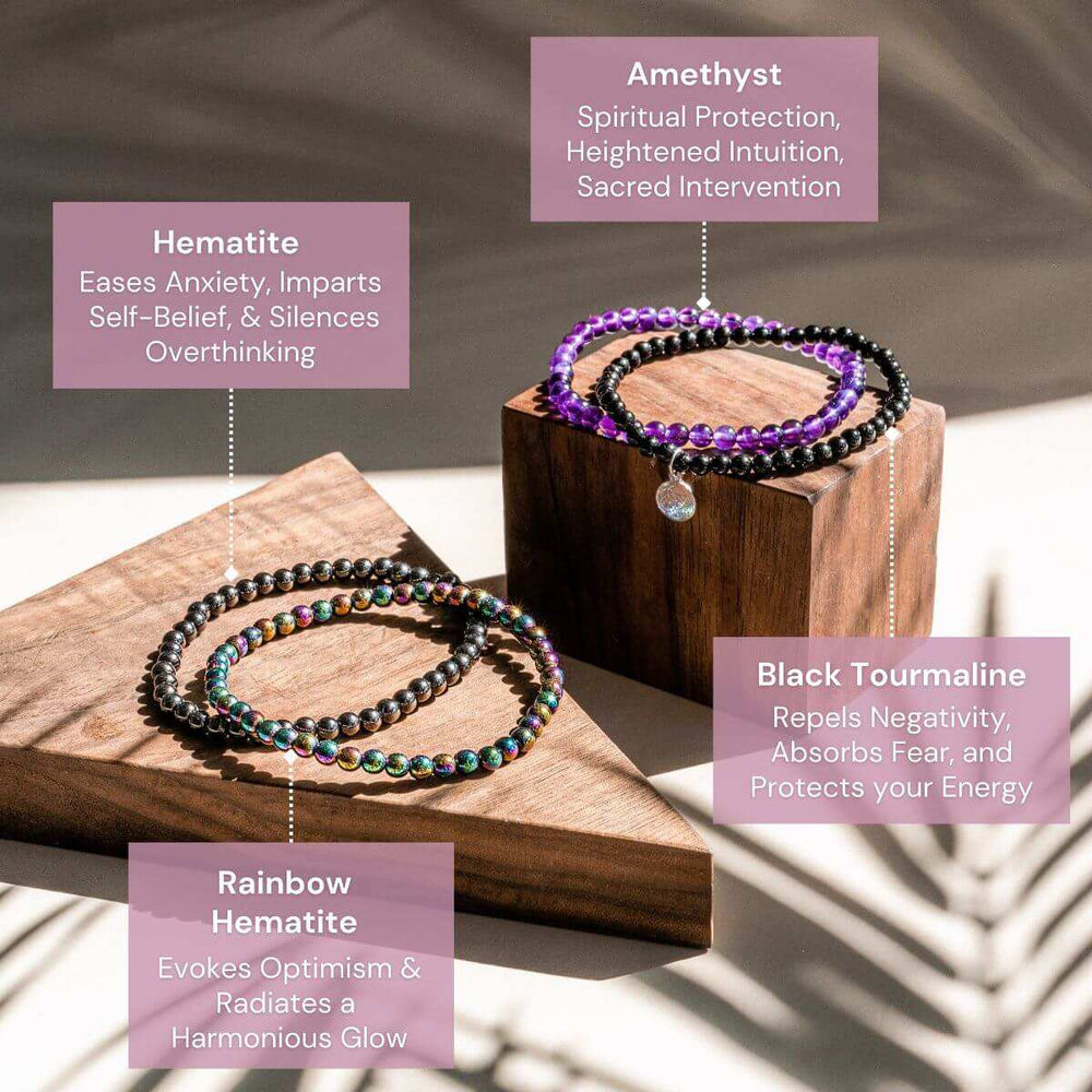 Veil of Protection - The Absolute Bracelet Set - Conscious Items - Flyclothing LLC