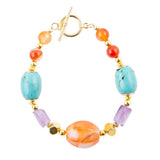 Victoria Carnelian Multi-Stone Bracelet - Barse Jewelry - Flyclothing LLC