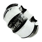 VL039 - Resin Bracelet with Synthetic Synthetic Stone in Multi Color - Alamode - Flyclothing LLC