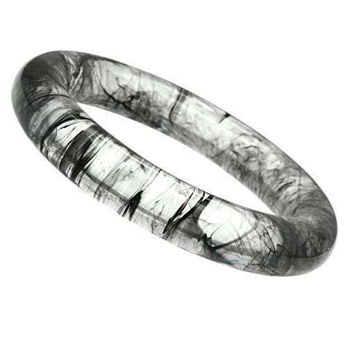VL050 - Resin Bangle with No Stone - Alamode - Flyclothing LLC
