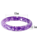 VL054 - Resin Bangle with No Stone - Alamode - Flyclothing LLC