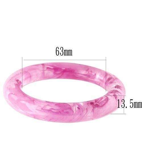 VL055 - Resin Bangle with No Stone - Alamode - Flyclothing LLC