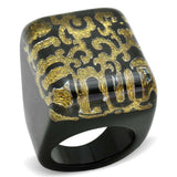 VL112 - Resin Ring with No Stone - Alamode - Flyclothing LLC