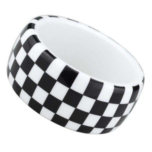 VL122 - Resin Bangle with No Stone - Alamode - Flyclothing LLC