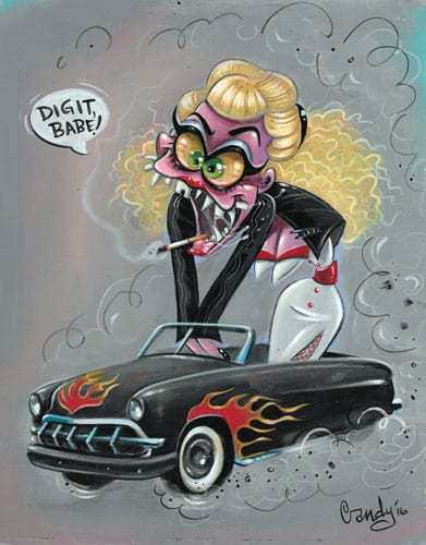 Black Market Art Company Wanda Print - Black Market Art Company - Flyclothing LLC