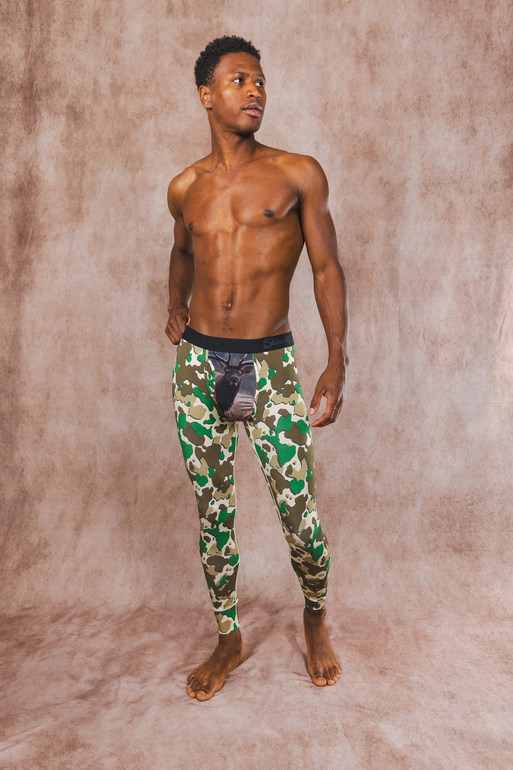 The Welcome Elk | Hunting Camoflauge Ball Hammock® Long Johns - Shinesty - Flyclothing LLC