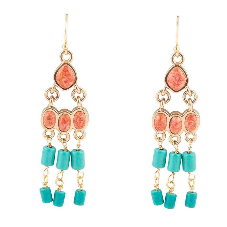 Western Skies Chandelier Earrings - Barse Jewelry - Flyclothing LLC