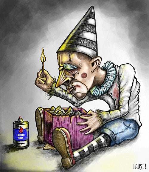 Black Market Art Company When Promises Broke Print - Black Market Art Company - Flyclothing LLC