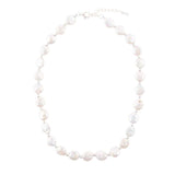 White Fresh Water Pearl Sterling Silver Necklace - Barse Jewelry - Flyclothing LLC