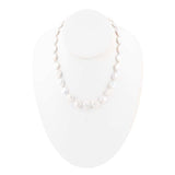 White Fresh Water Pearl Sterling Silver Necklace - Barse Jewelry - Flyclothing LLC